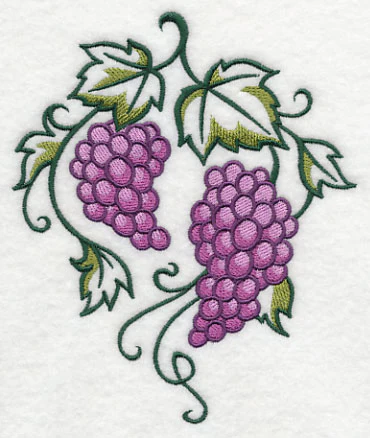 Graceful Grape Bunches - Image 3