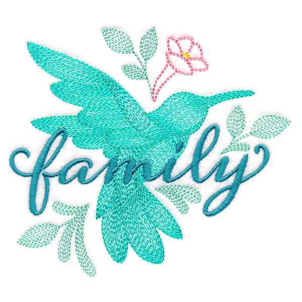 Graceful Hummingbird - Family - Image 4