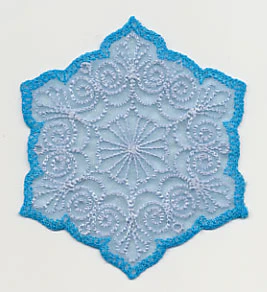 Graceful Snowflake 1 (In-the-Hoop) - Image 3