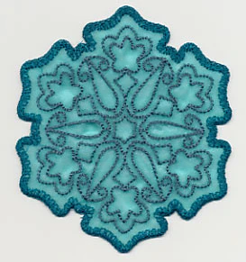 Graceful Snowflake 2 (In-the-Hoop) - Image 3