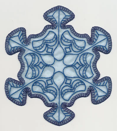 Graceful Snowflake 5 (In-the-Hoop)