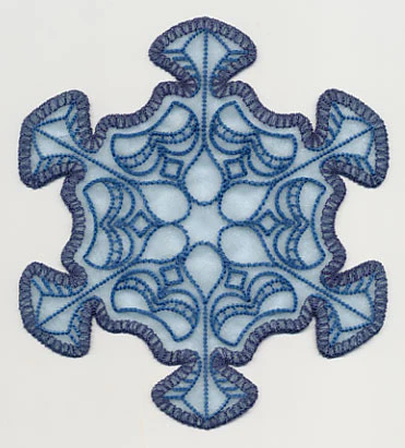 Graceful Snowflake 5 (In-the-Hoop) - Image 2