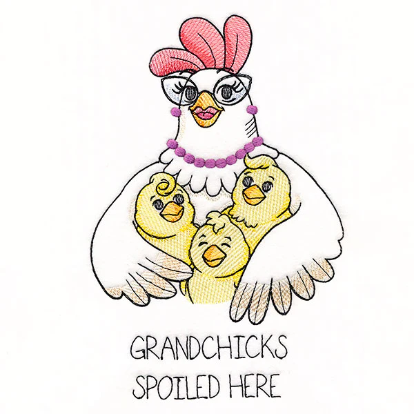 Grandchicks Spoiled Here Chicken - Image 2