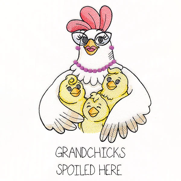 Grandchicks Spoiled Here Chicken - Image 5