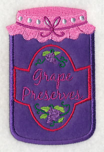 Grape Preserves (Applique) - Image 2