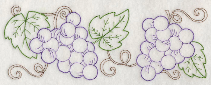 Grape Vine Border (Vintage) - Image 2