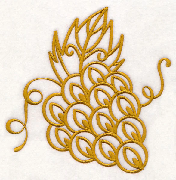 Grapes (Goldwork) - Image 6