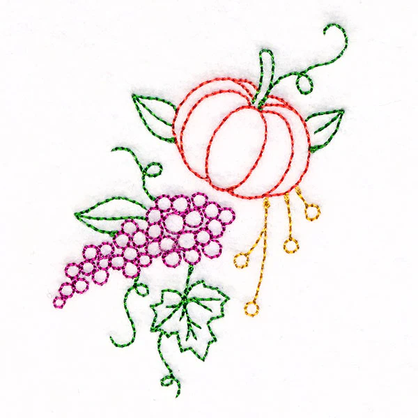 Grapes & Pumpkins Accent - Image 3