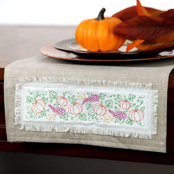 Grapes & Pumpkins Border - Image 10