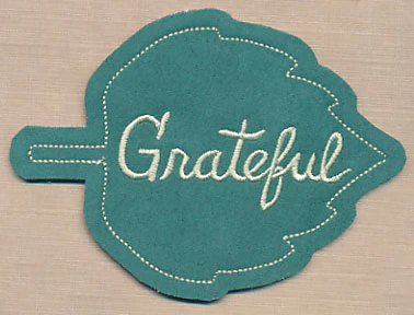 Grateful Leaf Tag (In-the-Hoop)
