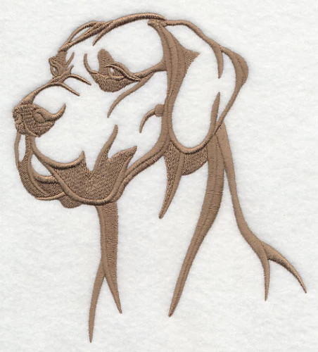 Great Dane Silhouette (Full Ears) - Image 4