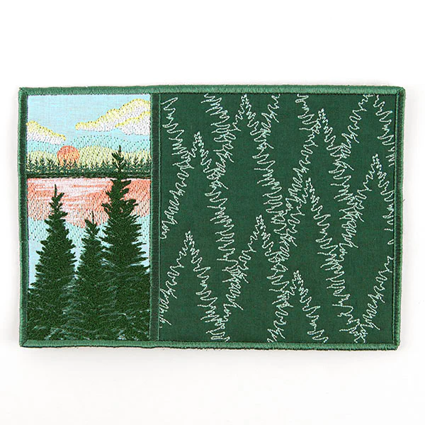 Great Outdoors Mug Rug (In-the-Hoop) - Image 3