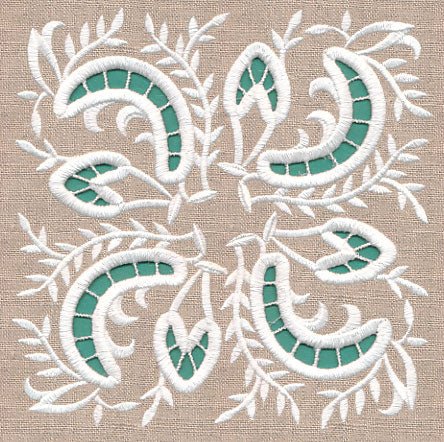 Greenery Square (Cutwork) - Image 3