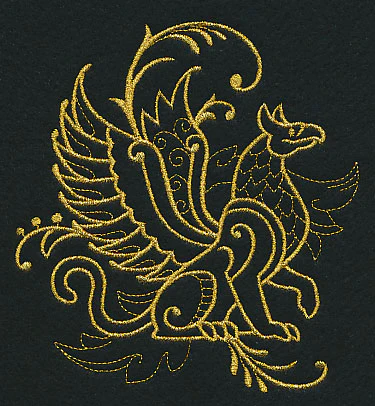 Griffin Filigree (Goldwork) - Image 4