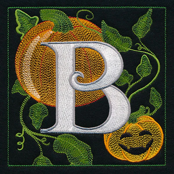 Halloween Boo Square - B - Image 9