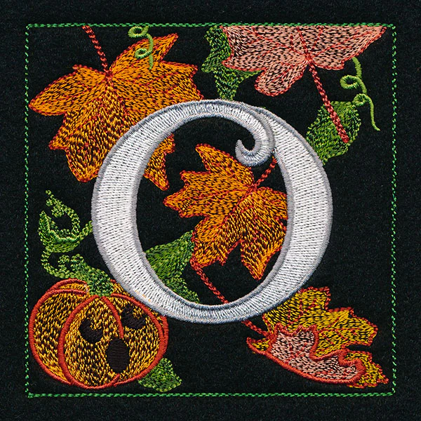 Halloween Boo Square - O - Image 17