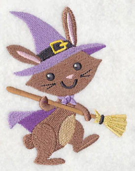 Halloween Bunny Witch - Image 3