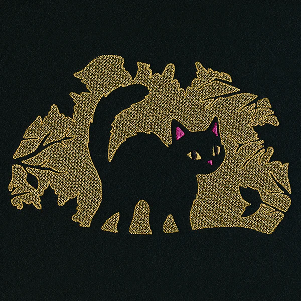 Halloween Cat (Embossed) - Image 11