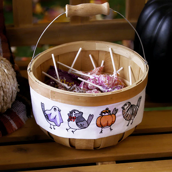 Halloween Chickadee Border - Image 2