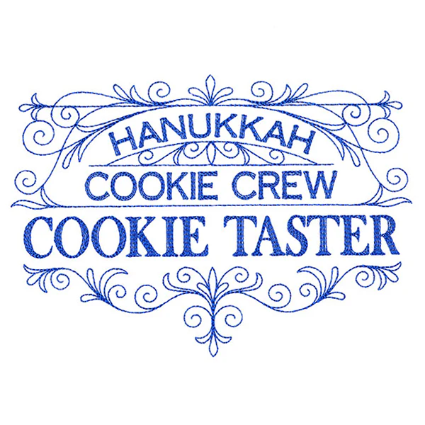 Hanukkah Crew Cookie Taster Sign - Image 3