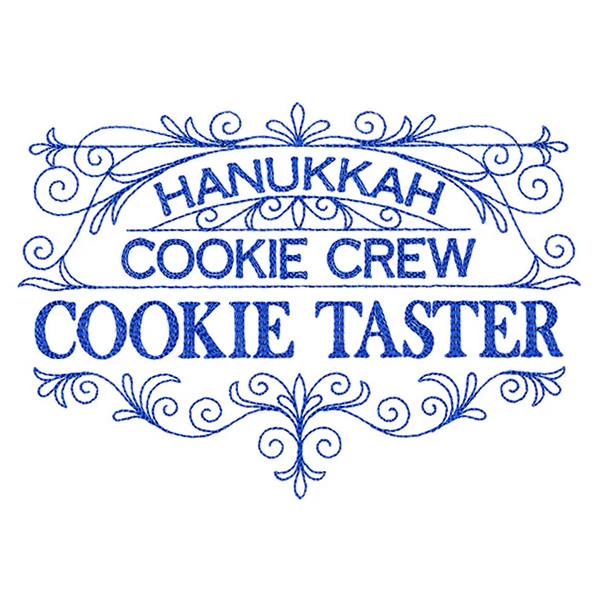 Hanukkah Crew Cookie Taster Sign - Image 4
