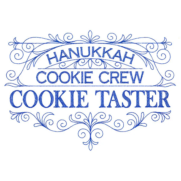 Hanukkah Crew Cookie Taster Sign - Image 5