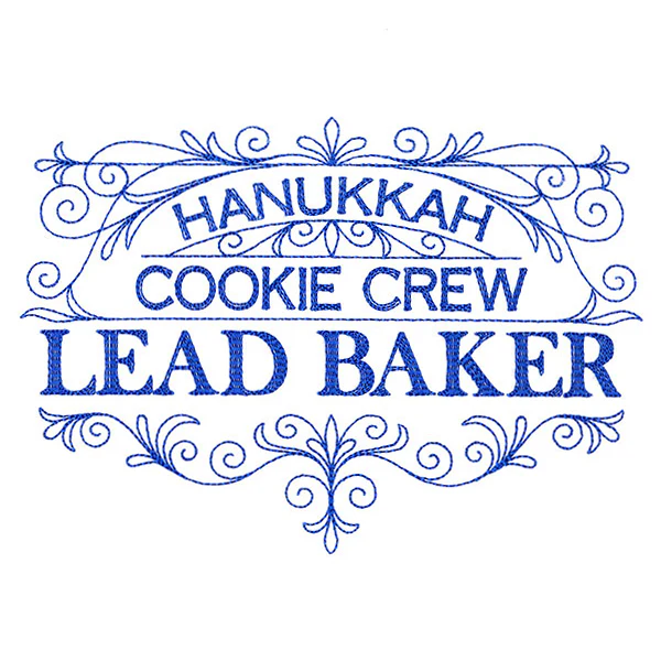 Hanukkah Crew Lead Baker Sign - Image 3