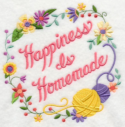 Happiness Is Homemade Wreath - Image 3