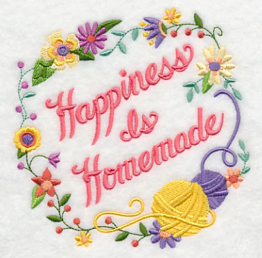 Happiness Is Homemade Wreath - Image 4