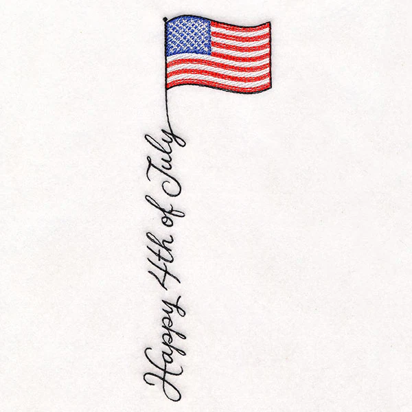 Happy 4th of July Flag - Image 5