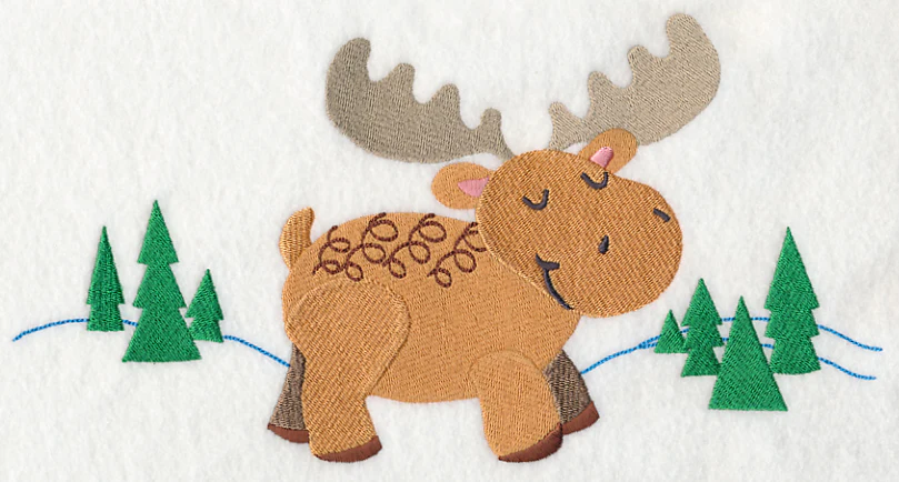 Happy Arctic Moose