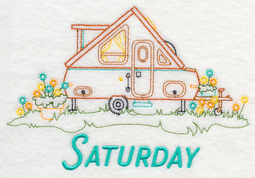 Happy Camper - Saturday (Vintage) - Image 3