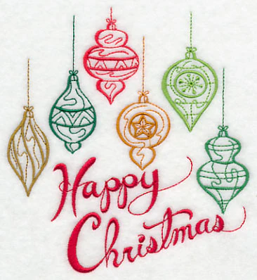 Happy Christmas Ornament Medley - Image 3