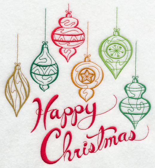 Happy Christmas Ornament Medley - Image 4