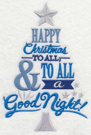Happy Christmas to All Tree - Image 3