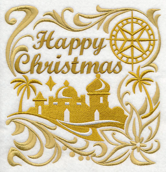 Happy Christmas with Bethlehem Silhouette - Image 6