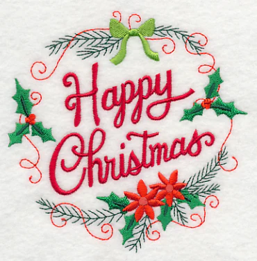 Happy Christmas Wreath - Image 4