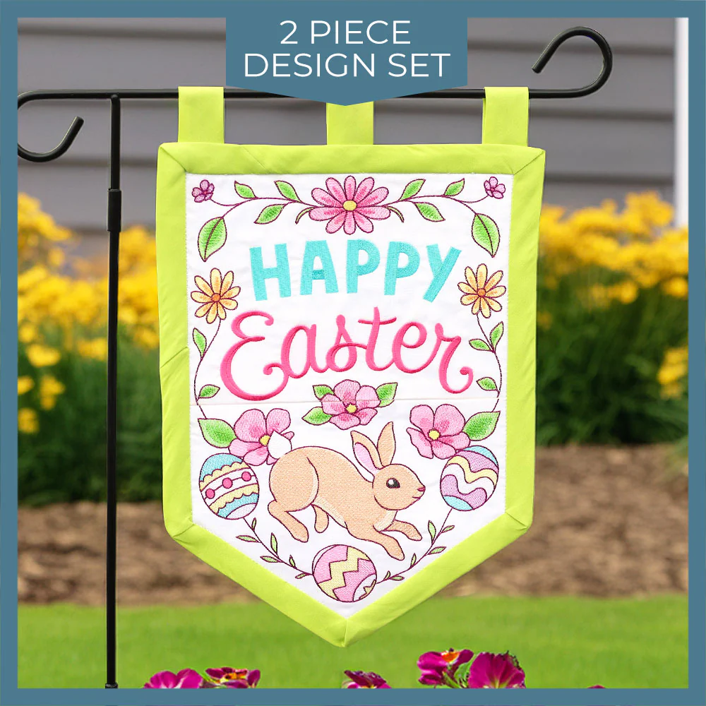Happy Easter Garden Flag - Image 12