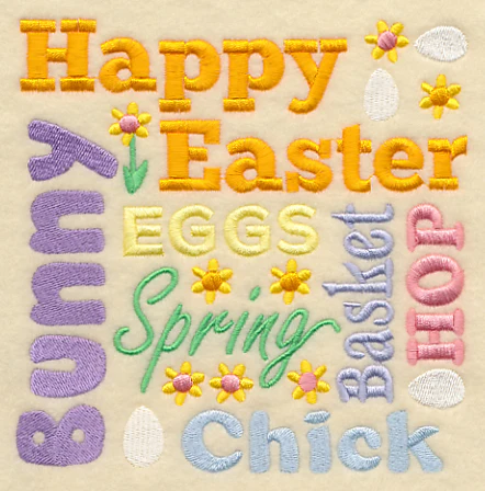 Happy Easter Square - Image 3