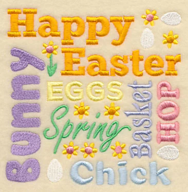Happy Easter Square - Image 4