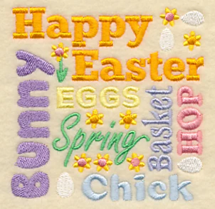 Happy Easter Square - Image 5