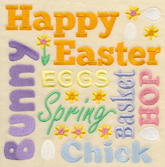 Happy Easter Square - Image 6