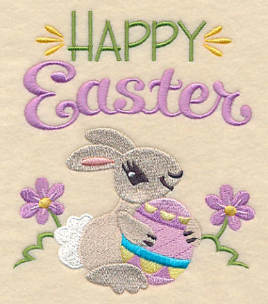 Happy Easter with Bunny - Image 3