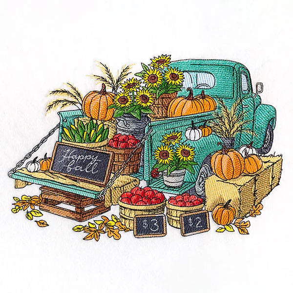 Happy Fall Harvest Truck - Image 4