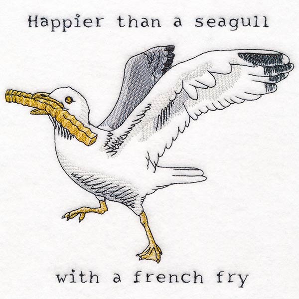 Happy French Fry Seagull - Image 4
