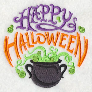 Happy Halloween and Bubbling Cauldron - Image 5