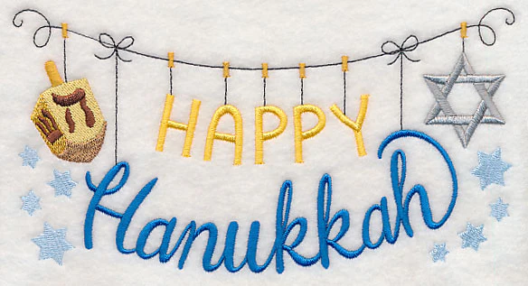 Happy Hanukkah Clothesline - Image 2