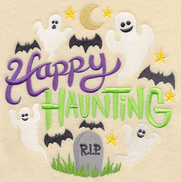 Happy Haunting Ghosts in Graveyard - Image 6