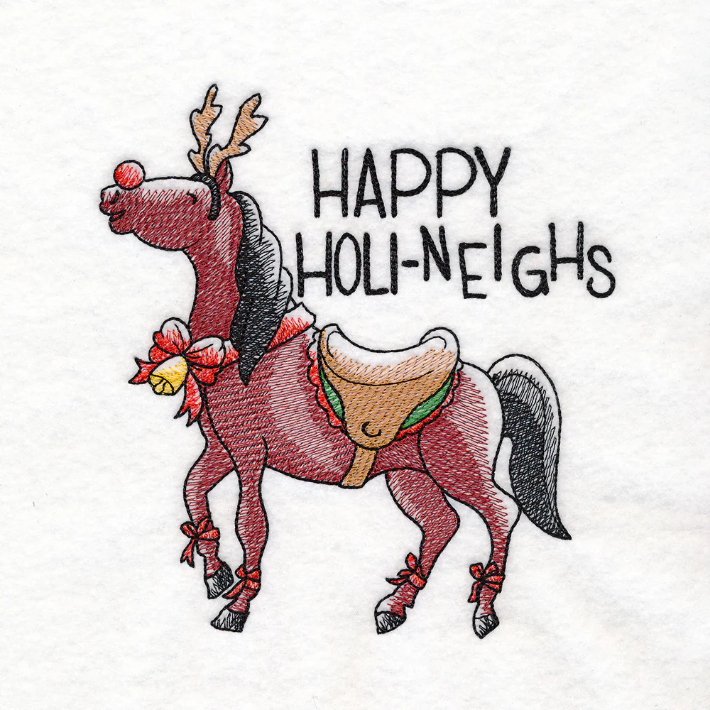 Happy Holi-neighs Horse - Image 3