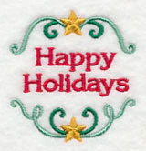 Happy Holidays Jar Cover - Image 2